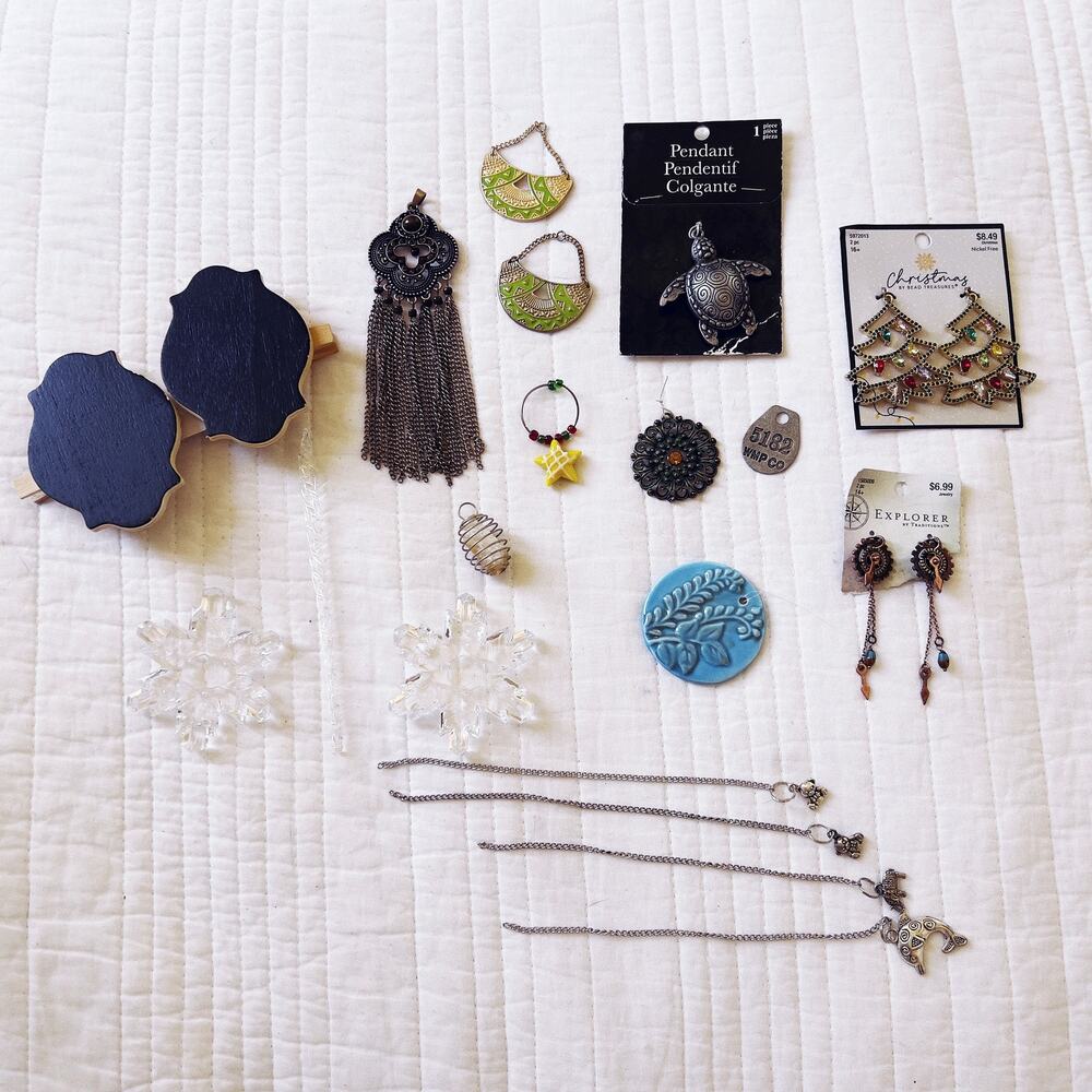 Charm and Pendant Lot Jewelry Making Crafting Supplies
